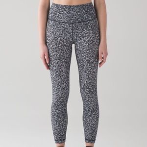 lululemon Wunder Under 7/8 in Daisy Dust Alpine